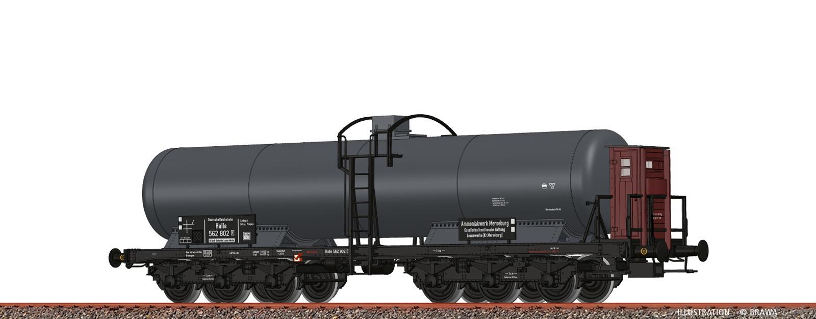Brawa 50086 Gaskesselwagen ZZd "Ammoniakwerk Merseburg" DRG