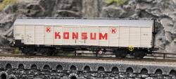 Brawa 50412  Gedeckter Güterwagen Gags-v "Konsum" DR