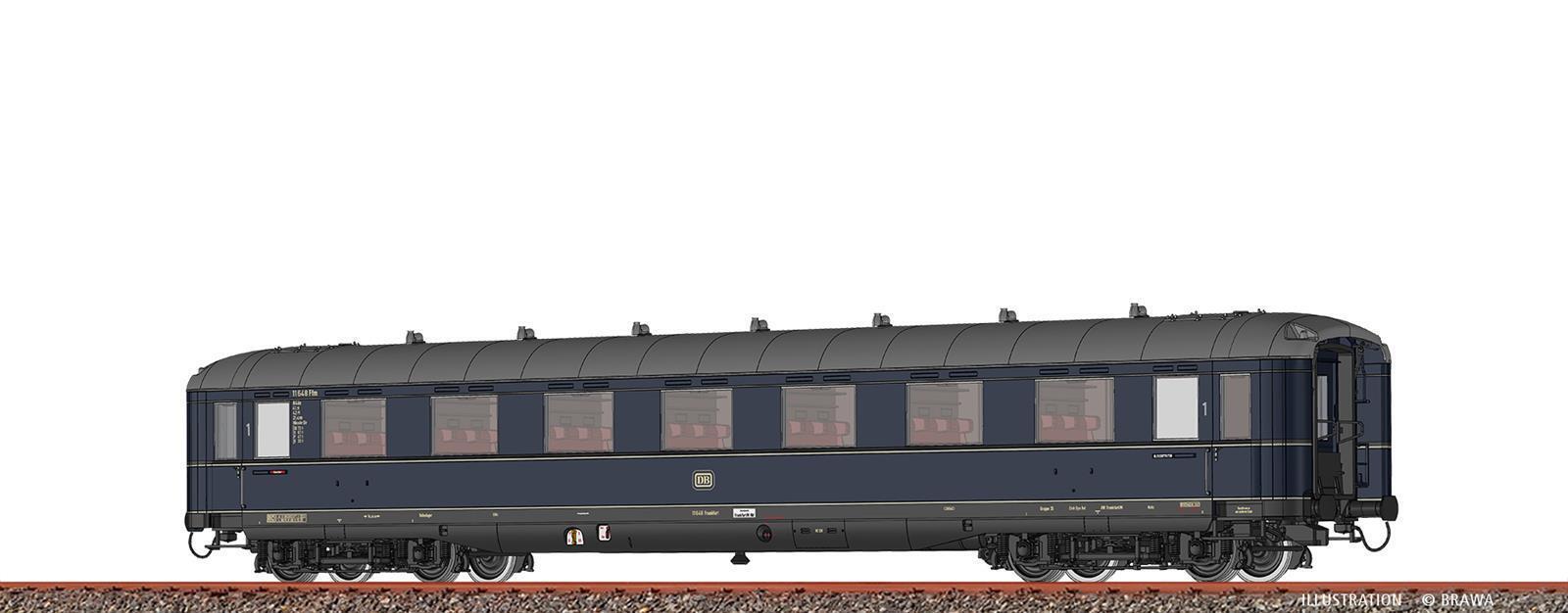 Brawa 51047 Personenwagen 1.Klasse A4üe DB