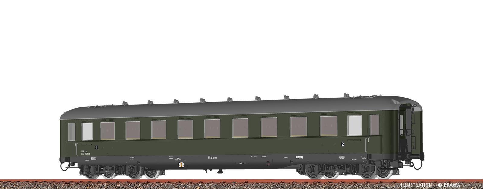 Brawa 51111 Personenwagen 2.Klasse B4üh ÖBB