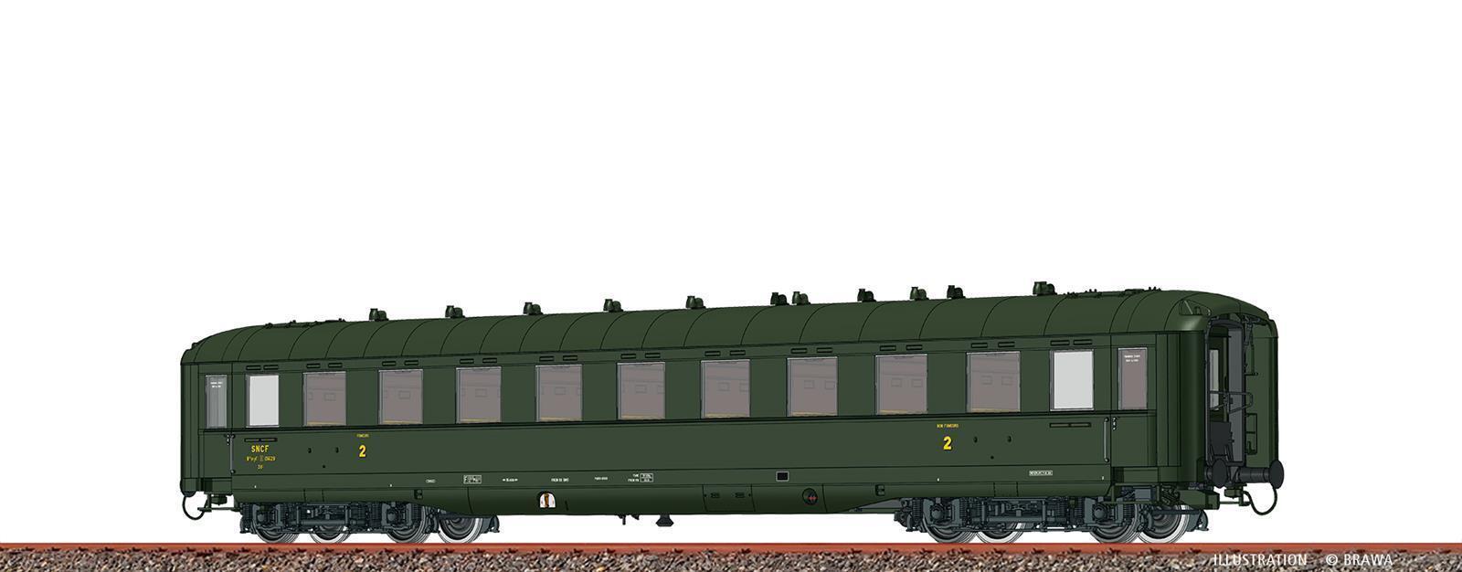 Brawa 51125 Personenwagen 2.Klasse B10myfi SNCF