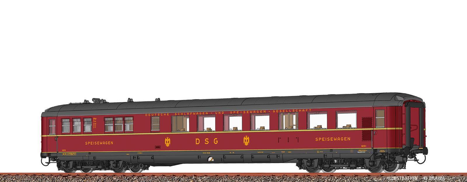 Brawa 51054 Speisewagen WR4üge DSG