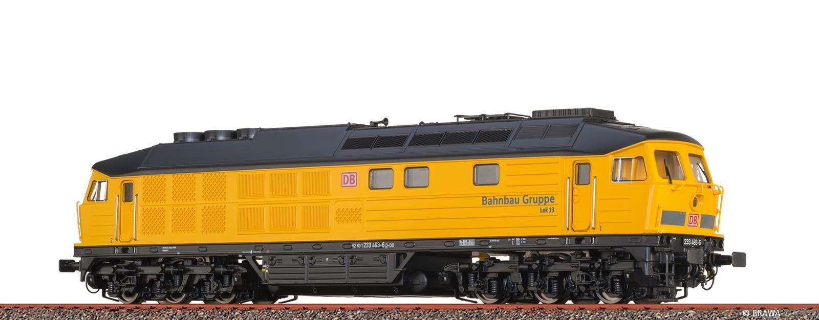 Brawa 61051 Diesellokomotive BR 233 DB AG, Bahnbau - Sound Version