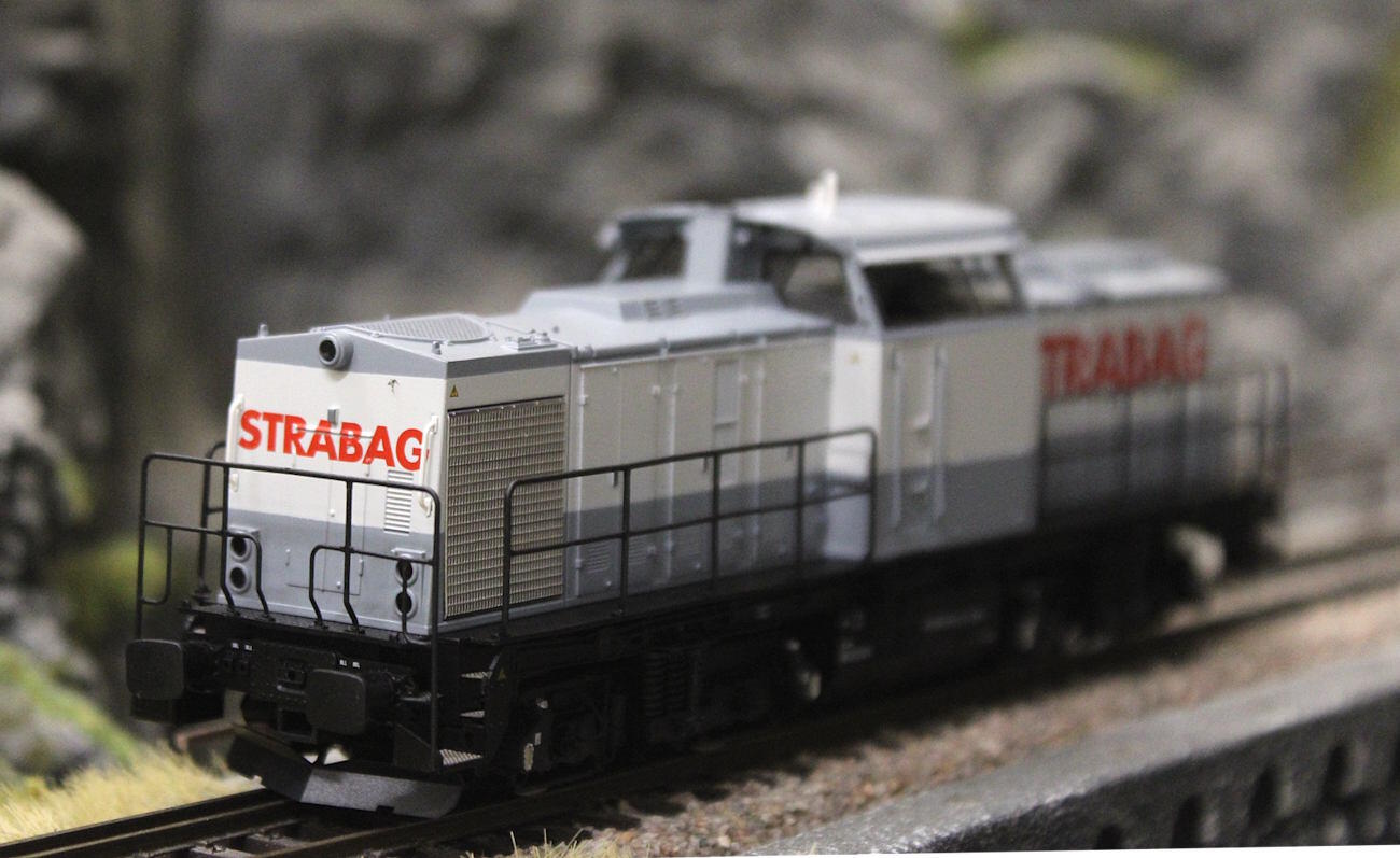 Brawa 41706 Diesellokomotive BR 203 841-2 -Strabag-  Sound Version