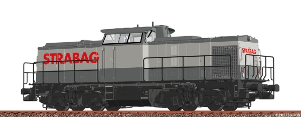 Brawa 41706 Diesellokomotive BR 203 841-2 -Strabag- - Sound Version