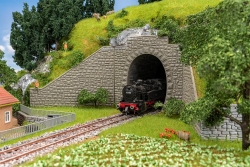 Faller 120576 2 Tunnelportale, 1-gleisig