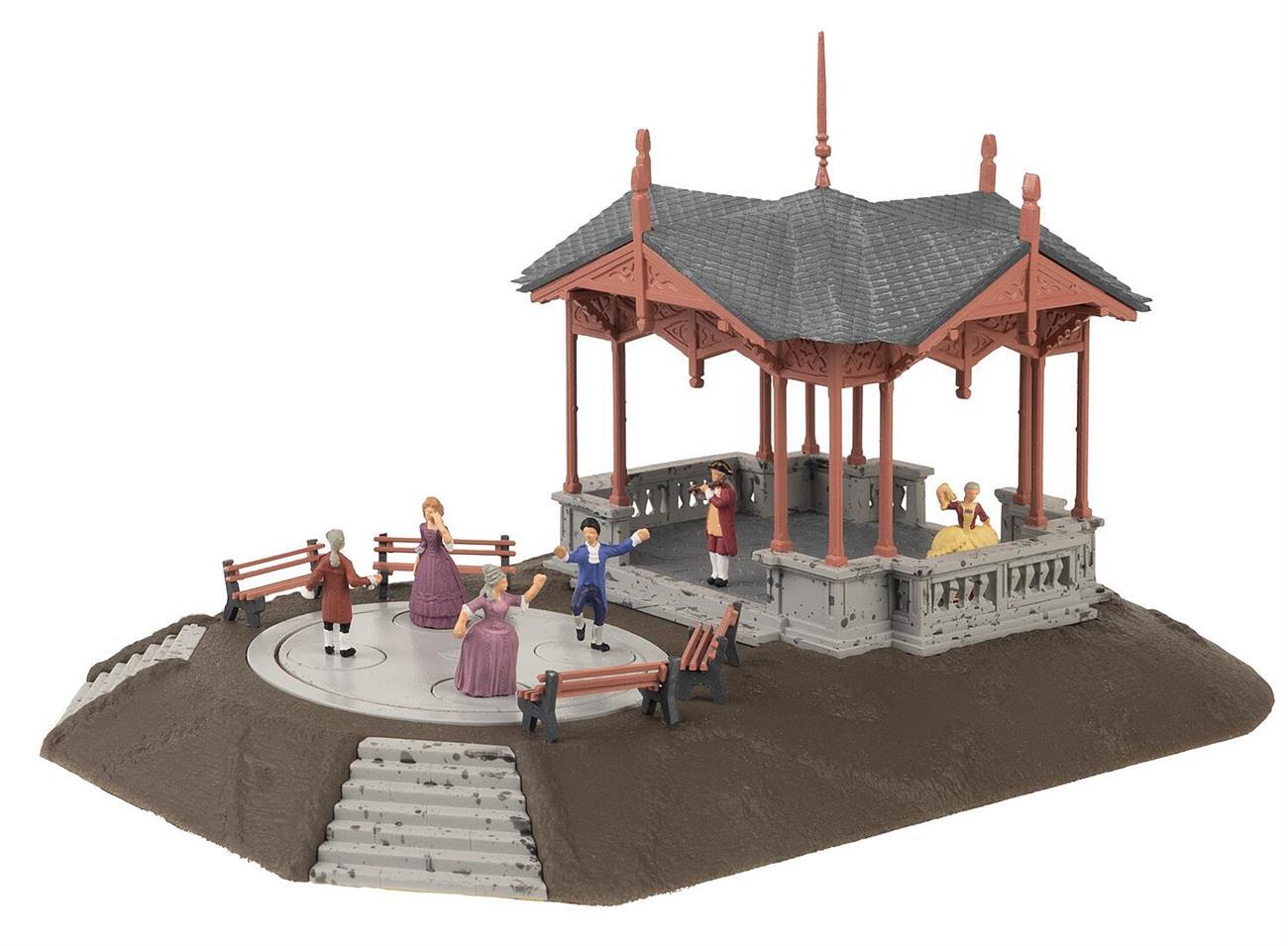 Faller 130655 Musikpavillon mit tanzenden Figuren