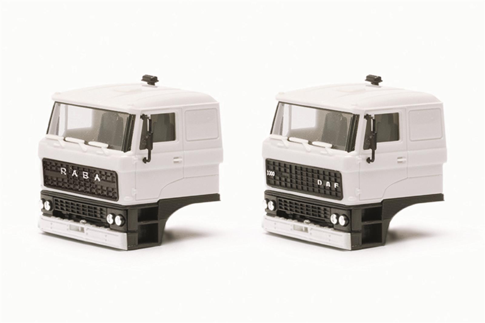 Herpa 085809 Fahrerhaus DAF 2800/Rába (2 Stück)