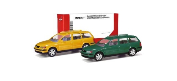 Herpa 012249-007 MiKi VW Passat Var. gelb/grün