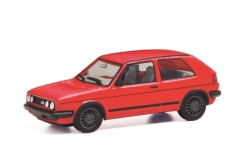 Herpa 430838-004 VW Golf II Gti, rot met.