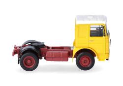 Herpa 310550-003 Roman Diesel Solozugmaschine 2achs, gelb