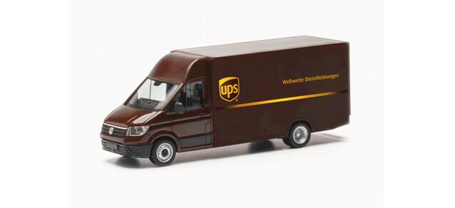 Herpa 097321 VW Crafter Paketverteilerfahrzeug "UPS"
