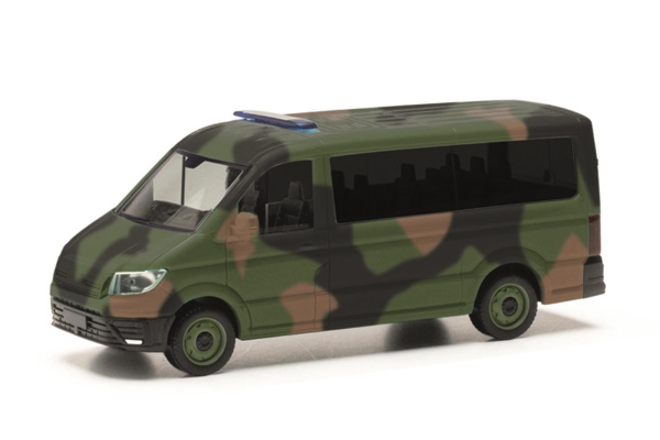 Herpa 700825 MAN TGE Bus FD Rheinmetall/BW