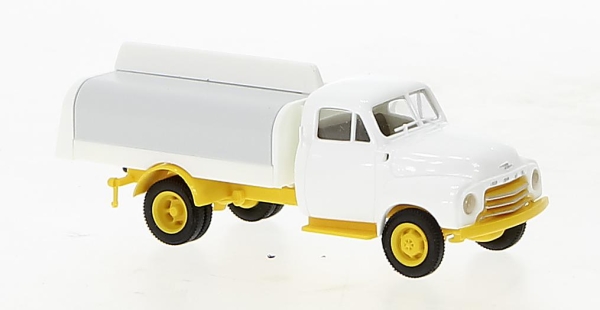 Brekina 35340 Opel Blitz Geränkeaufbau weiss, gelb, 1952,