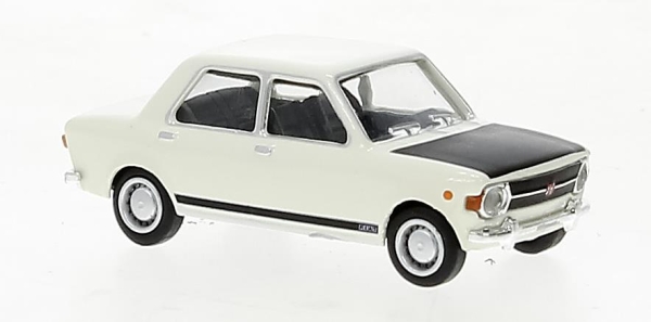 Brekina 22536 Fiat 128 weiss, schwarz, 1969,