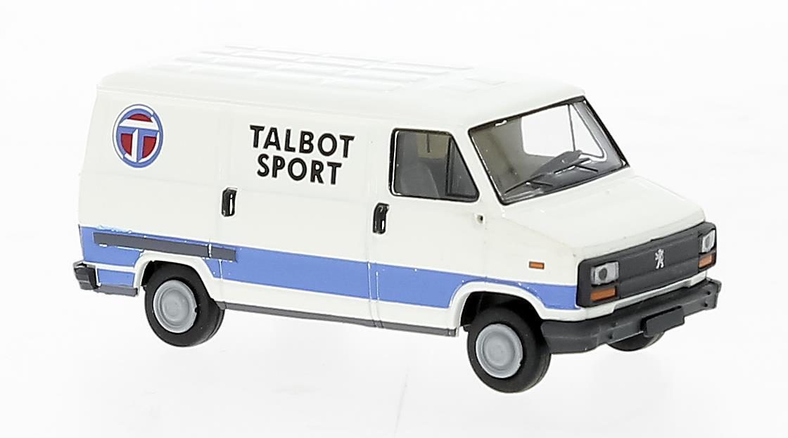 Brekina 34920 Peugeot J5 Kasten 1982, Talbot Sport,