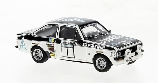 Brekina 19581 Ford Escort RS 1800 1975, Rallye RAC Lombard, T.Mäkinen, 1,