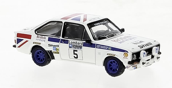 Brekina 19584 Ford Escort RS 1800 1977, Rallye RAC Lombard, B.Waldegard, 5,