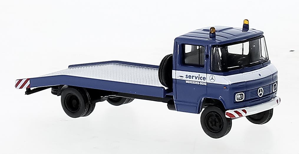 Brekina 36736 Mercedes L 608 D Abschleppwagen 2. Version 1968, Mercedes Benz Service,