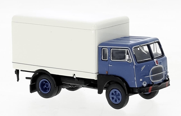 Brekina 58606 Fiat 642 Koffer blau, weiss, 1962,