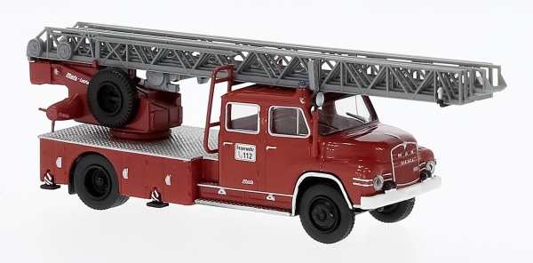 Brekina 45161 MAN 520 H DLK 30 rot, weiss, 1967,