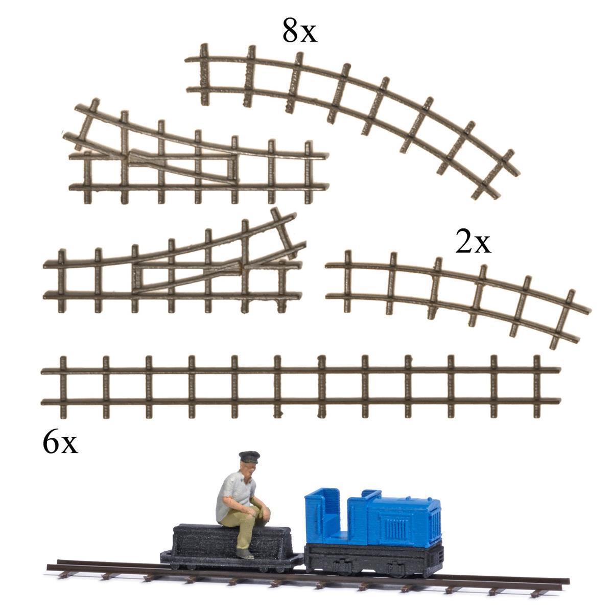 Busch 79828 A-Set:Gartenbahn H0