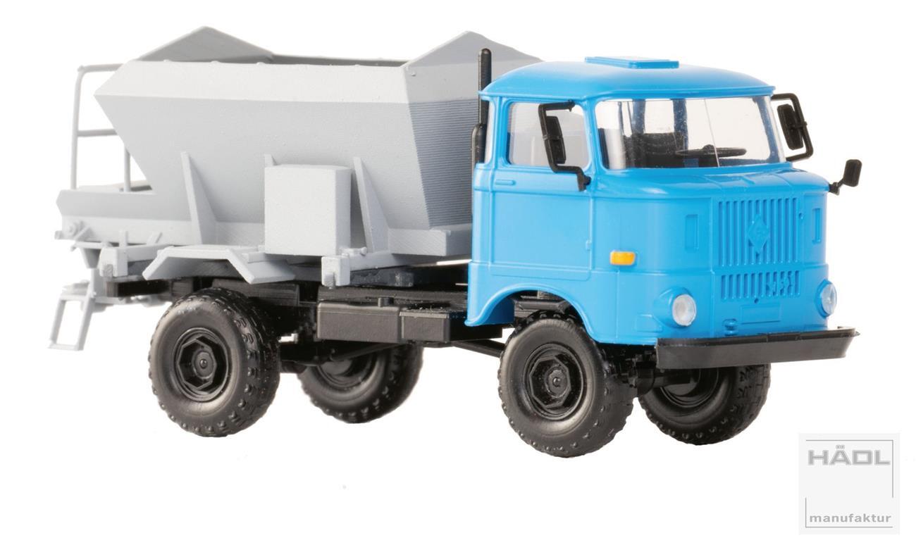 Hädl 121053-03 IFA W50L Streuaufsatz D 032 - hellblau