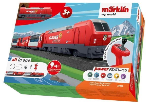 Märklin 029348 Märklin my world - Startpackung Glacier Express