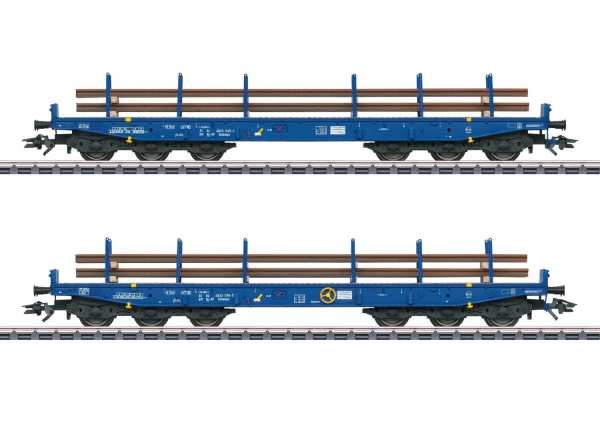 Märklin 048659 Schwerlastwagen-Set Schienentransport