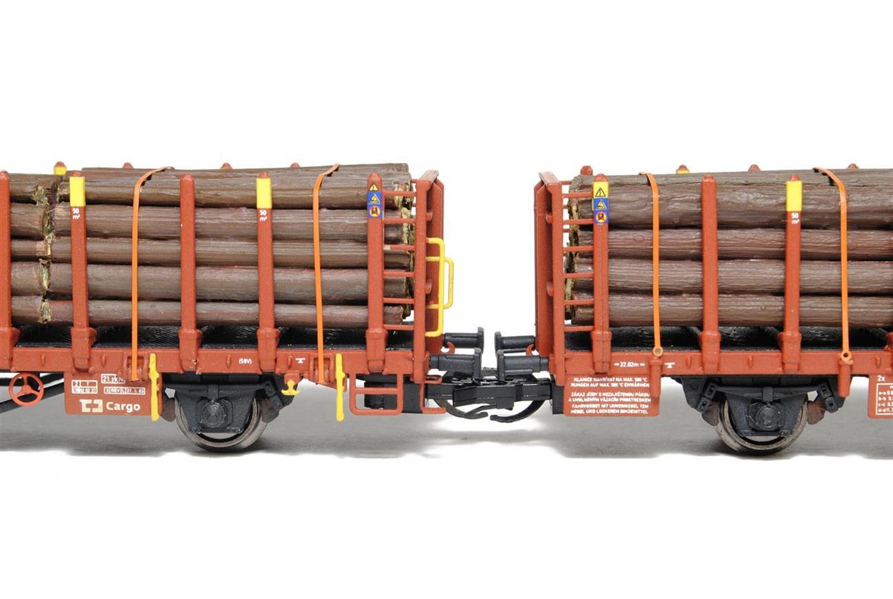 Sdv Model 12136 Rungenwageneinheit Laaps-y 12, CD-Cargo - Bausatz