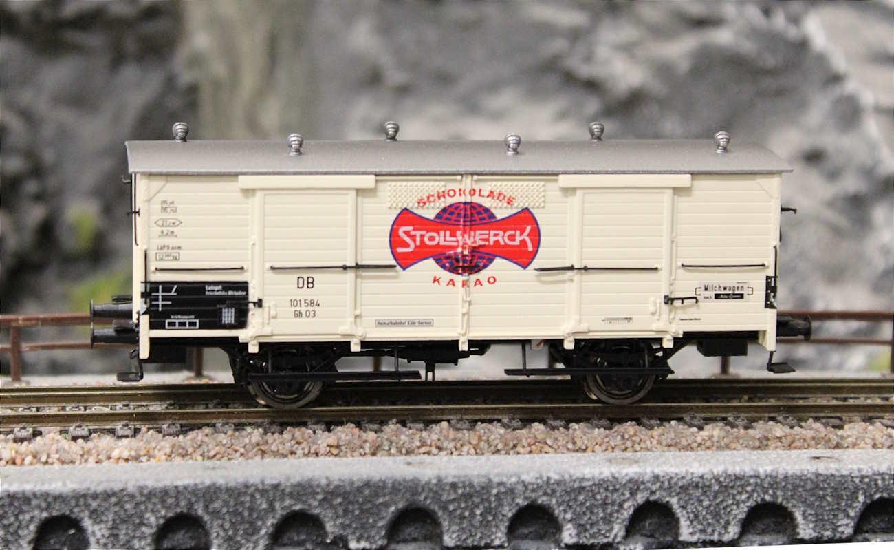 Brawa 50355 Milchwagen Gh03 "Stollwerck" der DB