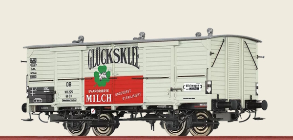 Brawa 50353 Milchwagen Gh03 "Glücksklee" der DB