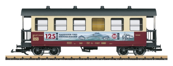 LGB 37738 Personenwagen HSB "125. Geburtstag der Brockenbahn"