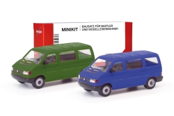 Herpa 12805002 MiniKit 2x VW T4 Bus