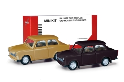 Herpa 13901002 MiniKit 2x Trabant 601 Limousi