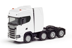 Herpa 308601004 Scania CS 4-achs ZM, weiß