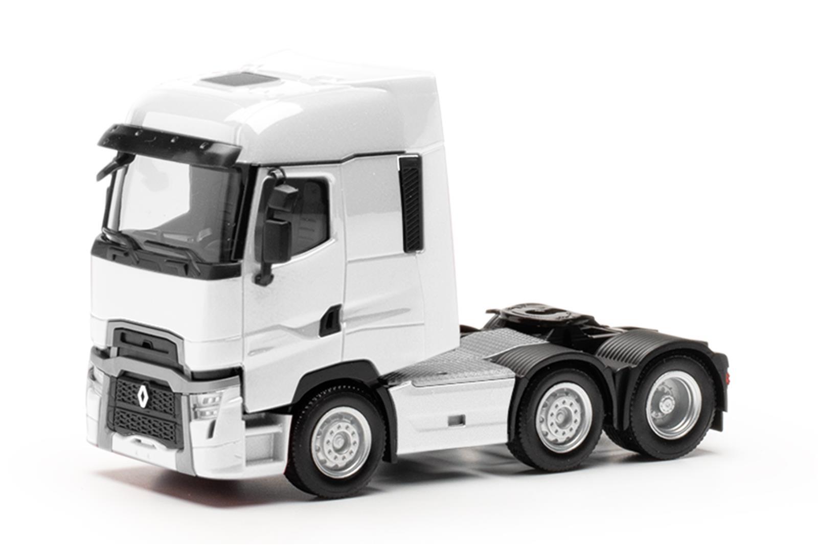 Herpa 315104-003 Renault T facelift Zugmaschine 3achs (6x2), weiß