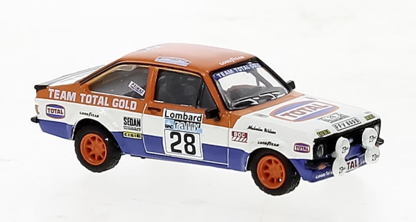 Brekina 19588 Ford Escort RS 1800 1979, Rallye RAC Lombard, M.Wilson, 28,