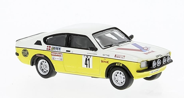 Brekina 20407 Opel Kadett C GT/E 1979, Hunsrück Rallye, 41,