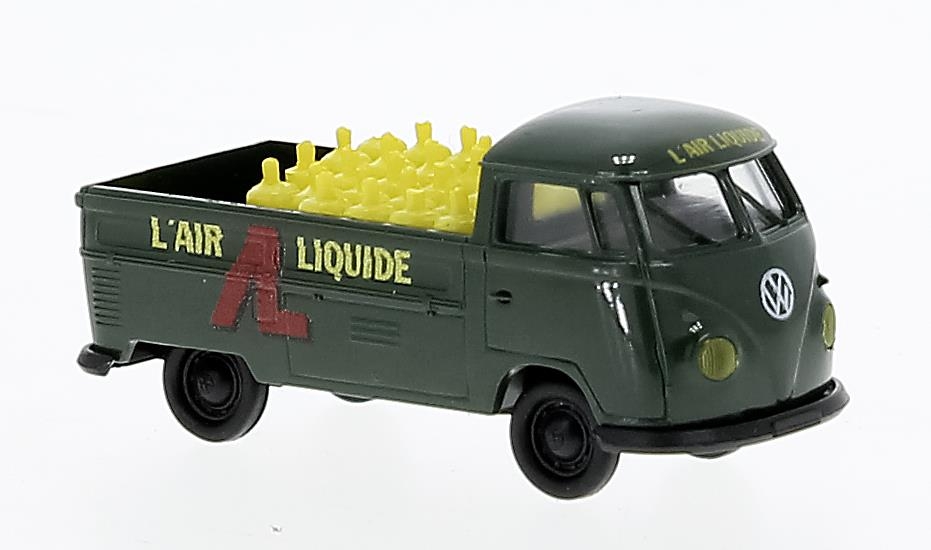 Brekina 32983 VW T1b Pritsche mit Ladegut 1960, L´Air Liquide,