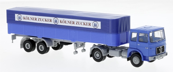 Brekina 78150 MAN F7 PP-SZ 1968, Kölner Zucker,