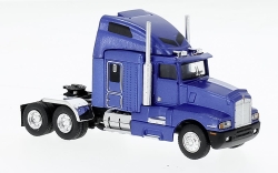 Brekina 85925 Kenworth T 600 metallic blau, schwarz, 1984,