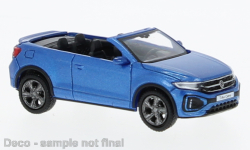 Brekina PCX870603 VW T-Roc Cabriolet metallic blau, 2022,