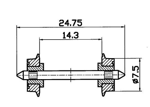 Roco 40189 Normradsatz