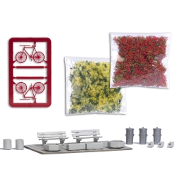 Busch 1846 Ausgestaltungs-Set Beton H0