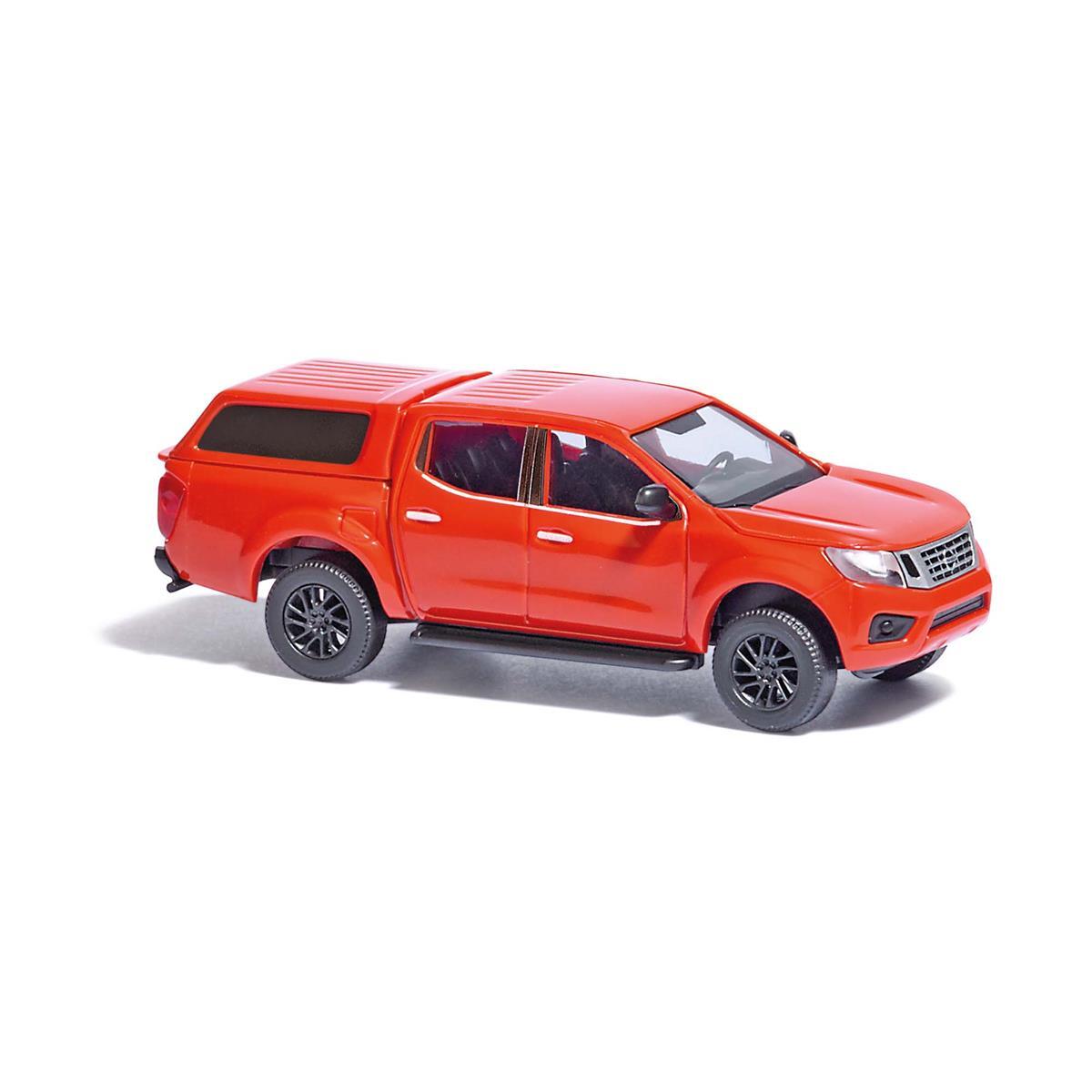 Busch 53707 Nissan Navara/Hardtop, Rot