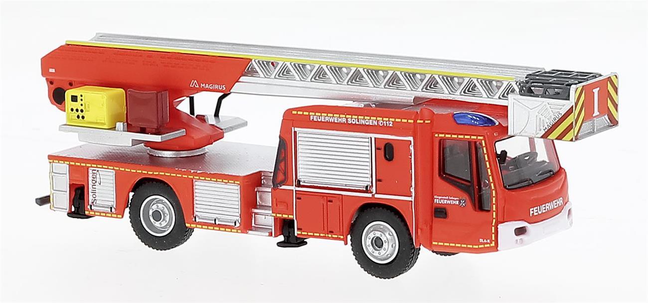 Brekina PCX871073 Magirus M32L-AS N.B. 2021, Feuerwehr Solingen,
