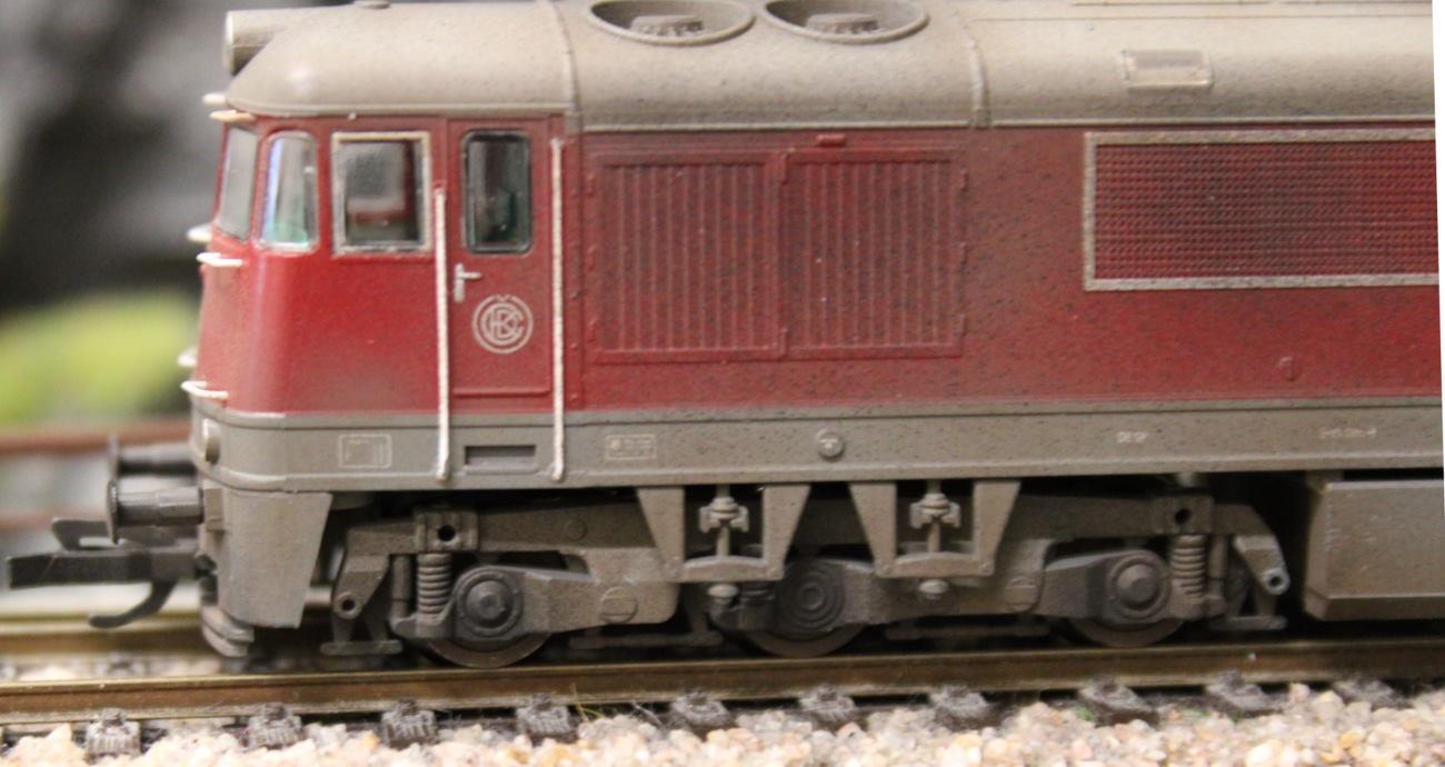 MTB Diesellokomotive T679.0008 CSD - Betriebsverschmutzt