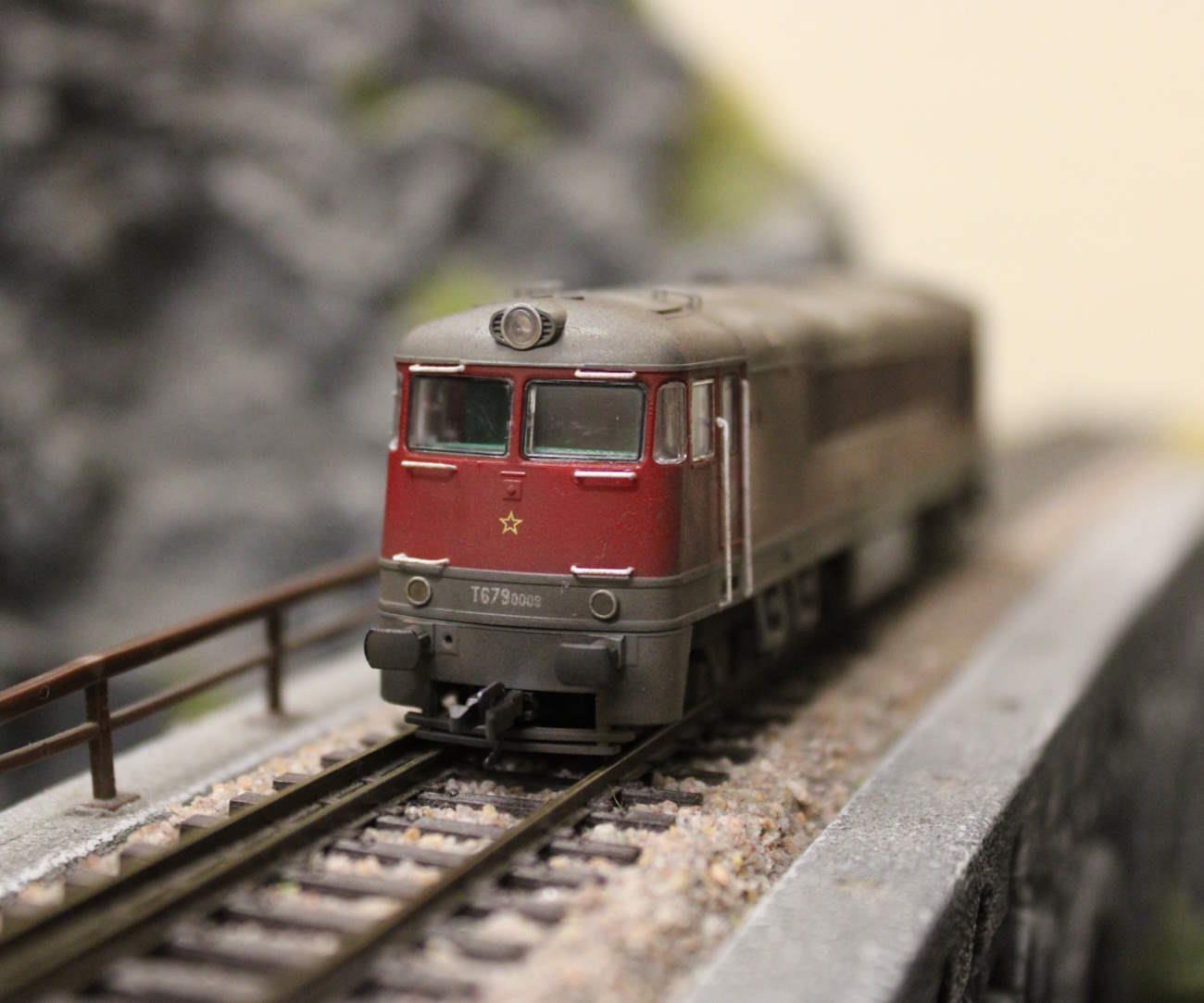 MTB Diesellokomotive T679.0008 CSD - Betriebsverschmutzt