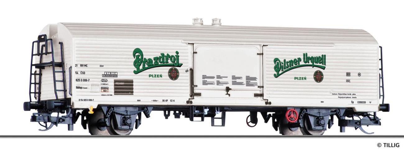Tillig 502373 Kühlwagen "Pilsner Urquell" der CSD